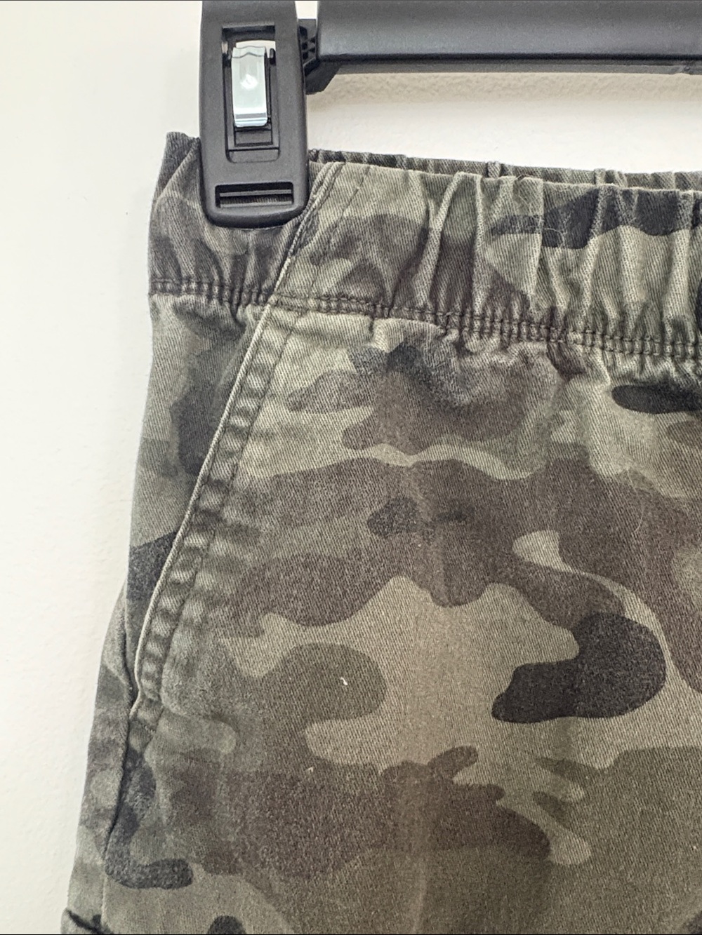 Old Navy Boys' Camo Cargo Shorts - Green/Black - Picture 8 of 13